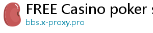 FREE Casino poker set